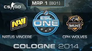 Natus Vincere vs. Copenhagen Wolves - ESL One Cologne 2014 - Group B - CS:GO
