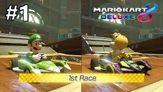ROLE OF A BIG BROTHER | Mario Kart 8 Deluxe Gameplay 1