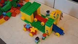 How To Make Car Repair Shop Building blocks Tutorial DIY Relaxation #carrepair #youtubevideo #lego