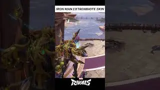 New💢 IRON MAN EXTREMBIOTE SKIN GAMEPLAY 🥶 #marvelrivals #ironman #shorts