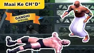Mahatma Gandhi in Smack Down || WWE || [શુ બાપુ જીતશે ?] ||