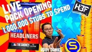 MLB The Show21 Pack Opening - 1 Million Stubs To Spend | Live Event