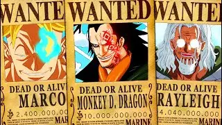 Unbekannte KOPFGELDER die bald ENTHÜLLT werden! 😱 [One Piece Theorie]