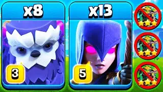 NEW YETI WITCH ATTACK DESTROYS TH 14 ! Best New TH14 3 Star War Attack Strategy in Clash of Clans