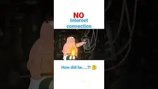No internet connection #comedy #shorts #familyguy #viral #jokes #internet #compilation #reality