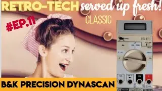 RETRO-TECH ○ B&K PRECISION  DYNASCAN 2806 Vintage Multimeter Mini Review  & Teardown!
