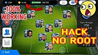 Pes 18 mobile hack / mod apk / 100% guaranteed