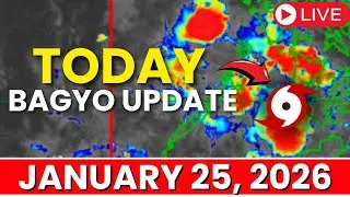 Today Bagyo Update January 25, 2026 | Low Pressure Area in the Philippines Today Update