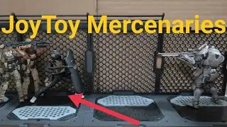 JoyToy Mercenaries. Another 3 quality contemporary / modern 1:18 scale action figures.