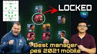 Best manager pes 2021 mobile/H.flick manager review❤️❤️