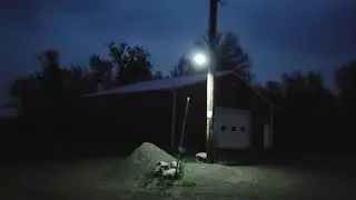 Best Security on the Farm a Solar Street Light