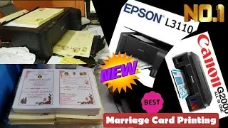 Colourful Marriage Card Print/ Marriage Card printing with out screen #businessideas #cardprinting