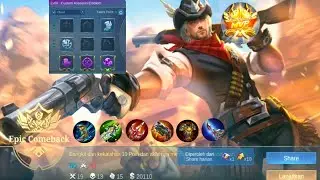 Comeback Lagi... Awal Di Lock Terus Auto MPL mode on 😁🙏🏻 Build Terbaru Clint 2022 #gameplay
