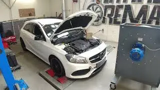 Mercedes Benz A200d Stage 2 Remap & Dyno (с даунпайпом) &mdash; сертифицированные Remaps