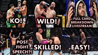 UFC 324 Full Card Reaction & Breakdown Livestream! Gaethje DESTROYS Paddy! O'malley Beats Yadong!