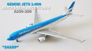 *SHARP* Gemini Jets Aerolíneas Argentinas A330-200 Unboxing! 