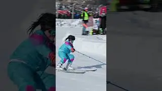F.A.T. ICE RACE 2025 SKIING ⛷️ | #porsche #iceracing #motorsport