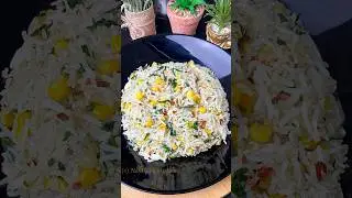 Spinach corn herb rice recipe #navrangkitchen #ricerecipe #youtubeshorts