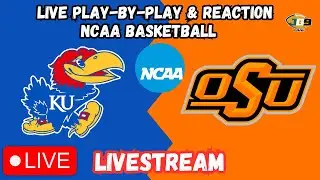 Kansas vs. Oklahoma State | PEACOCK LIVESTREAM | College Basketball | LIVE REACTION