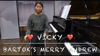 Mini Master Vicky - AMEB Piano - Bartok&rsquo;s Merry Andrew