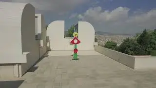 La Fundaci&oacute; Joan Mir&oacute; a vista d'ocell
