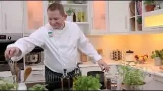 Knorr recept: Schnitzel met asperges en honing-mosterdsaus