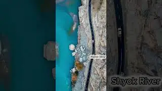 Shyok River & Khaplu Road Baltistan 🇵🇰 #khaplu #shyokriver #pakistan #baltistan #foryou #nature