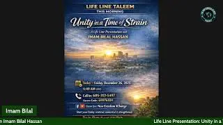 Life Line Presentation: Unity in a Time of Strain