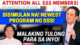 ✅ SISIMULAN NA! NEWEST PROGRAM NG SSS! MALAKING TULONG PARA SA INYO! ATTENTION ALL SSS MEMBERS!