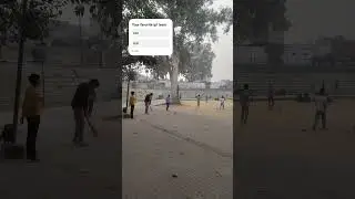 The batsman tried for a cover drive but didn't get any runs. #shorts #viral #youtube #trending #fun
