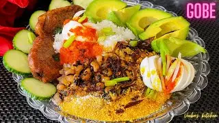 Make authentic Ghanaian GOBE (gari and beans) like a pro for family & friends | @Veeba's kitchen.