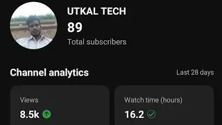 UTKAL TECH is live subscribe count