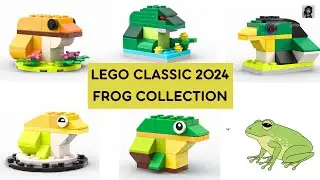 FROG COLLECTION Lego classic 2024 ideas How to build 11034 11035 11036 11037 11038
