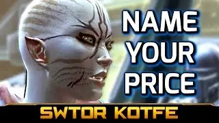 SWTOR KOTFE ► Bounty Hunter Offers Herself to Arcann (No, not in that way!)