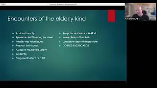 Geriatrics Training 2025
