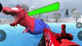 DINOSAUR HUNT- 2025 Walkthrough Gameplay part - New Gameplay 1 THE END  (New Dinosaur Games Android)