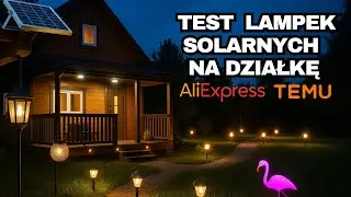 Testowałem Lampki Solarne z Chin przez cały sezon - Oto moje TOP modele! (Aliexpress / Temu)
