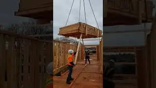 Crane Landing Walls in a Tight Space 🇨🇦