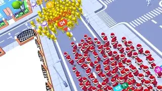 Crowd City World Record 1300+ Map Control: 100.00% #227