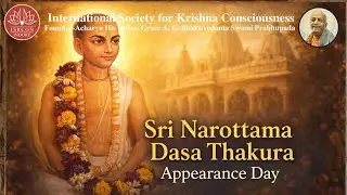 Srila Narottam Dasa Thakura Appearance day Celebration || ISKCON Indore