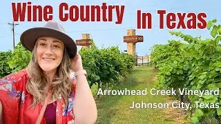 Exploring the Wine Country In Texas. Arrowhead Creek Vineyards #texas #wine