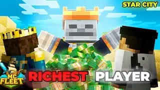 How I Became the 💸RICHEST💸 Player on MC Fleet&rsquo;s Server! @McFleetDotNet 