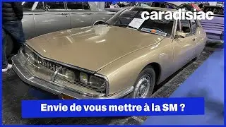 Une Citro&euml;n SM &agrave; un prix all&eacute;chant : 23 500 &euro; - R&eacute;tromobile 2026