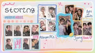 storing photocards #21.2 | basically just ateez