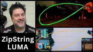 ZipString Luma Review. The Patented Glow-in-The-Dark Toy. Zip String Luma