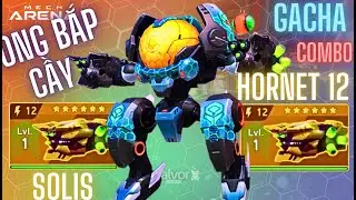 🌈✨Solis + Hornet 12 Build |✨✨ Toxic Flash Combo Full Guide | Mech Arena
