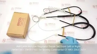BWR5444 Window Regulator Set Front Left or Right 3W0837401 for Bentley Continental GT MK1 2003&ndash;2011