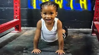 BJ THE BRAVE WARRIOR | 300 NON STOP PUSHUPS AT AGE 4 | DETERMINED