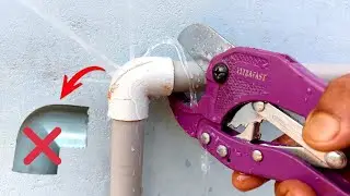 Few people know this secret! styroform and pvc pipes, secret idea | pvc tricks| plumbing idea