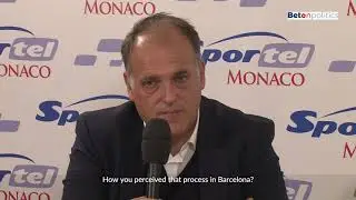Will F.C. Barcelona leave the Championship of Spain? Javier Tebas